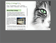 Tablet Screenshot of kittycottagefranklin.com